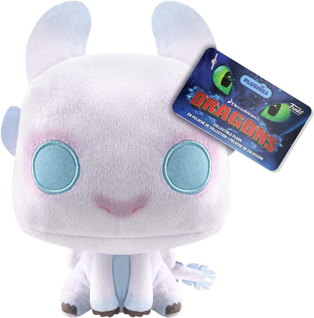 Funko Pop Plush- Httyd- Light Fury - Zappies