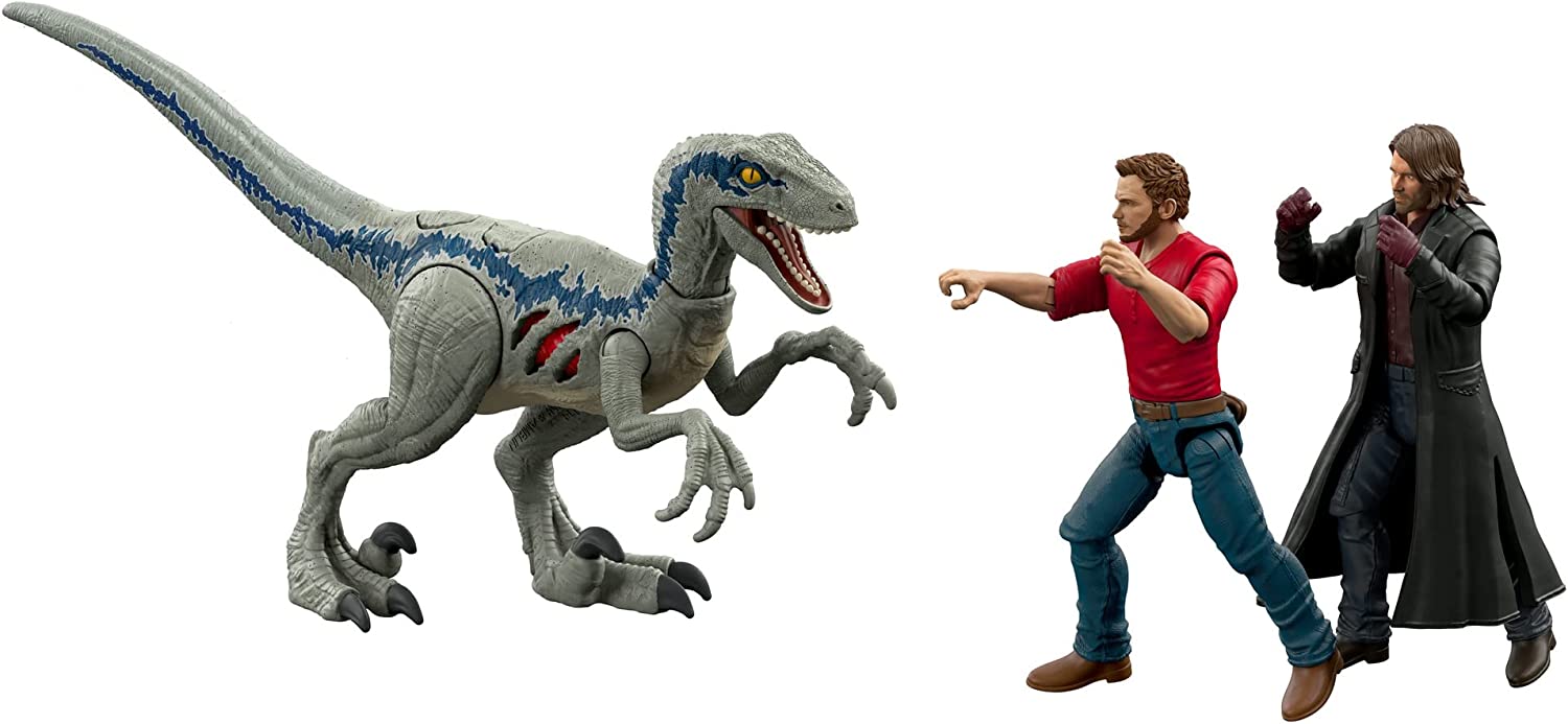 Jurassic World Owen & Velociraptor - Zappies