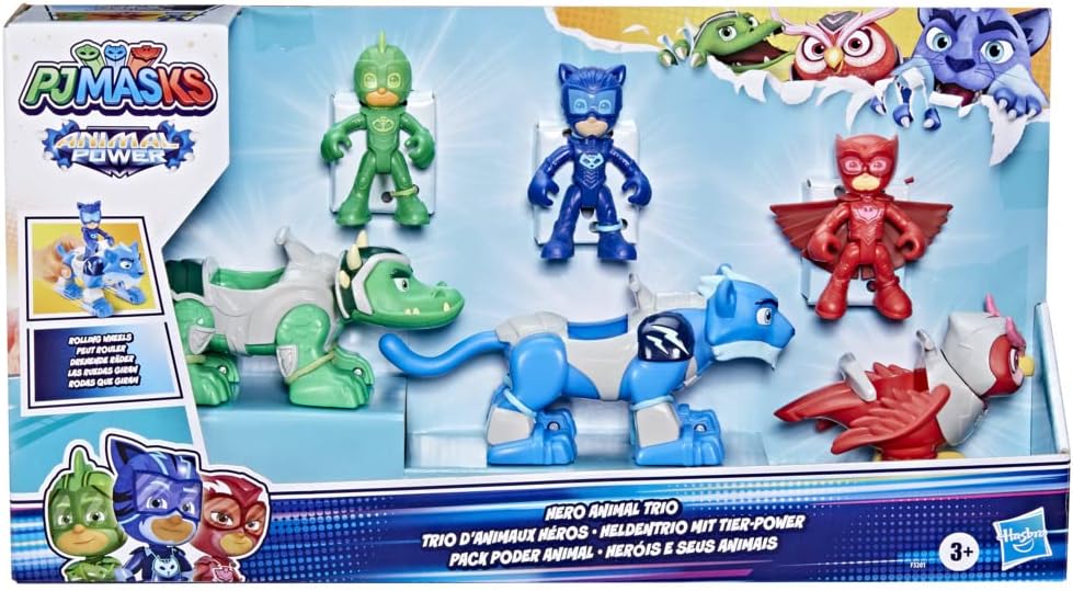 Pj Masks Hero Animal Trio - Zappies