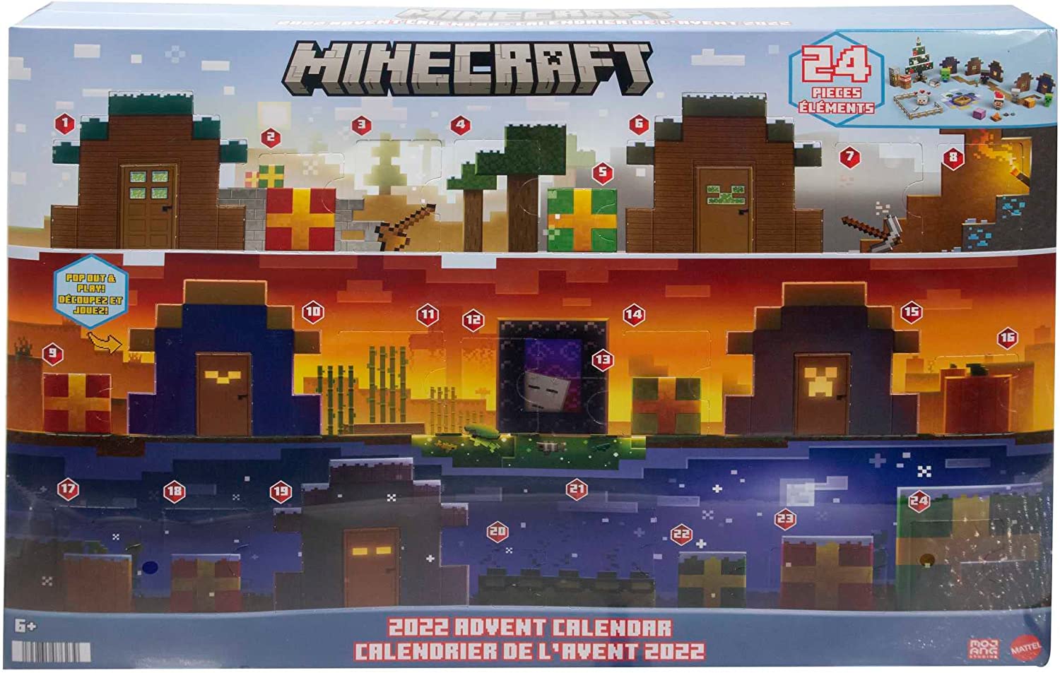 Minecraft Advent Calendar Zappies