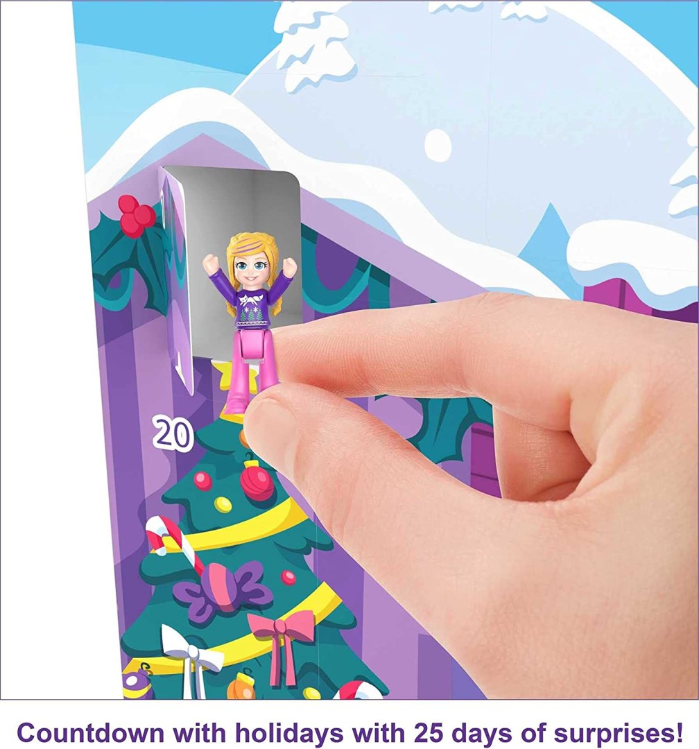 Polly Pocket Advent Calendar Zappies