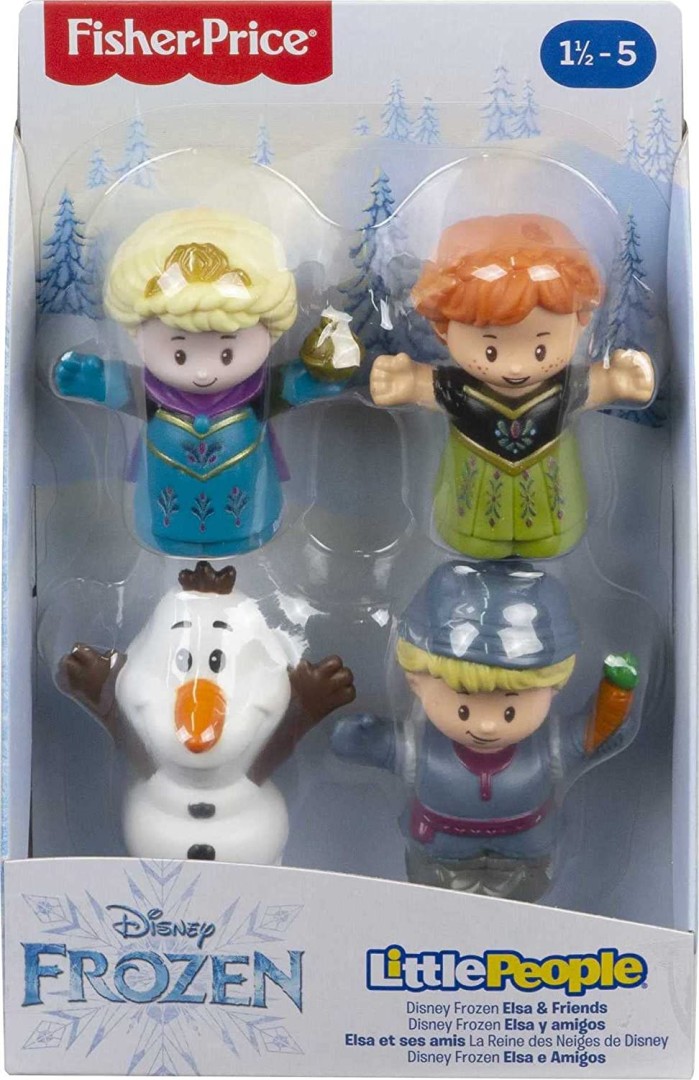 Fisher Price Disney Frozen Elsa & Friends 4pk - Zappies