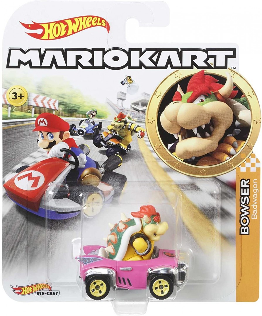 Miniatura - 1:64 - Bowser - Mario Kart - Tomy Escala Miniaturas by Mão na  Roda 4x4